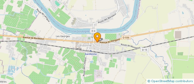 localisation de l'entreprise MADAME CAROLINE MILCENT  GARDONNE