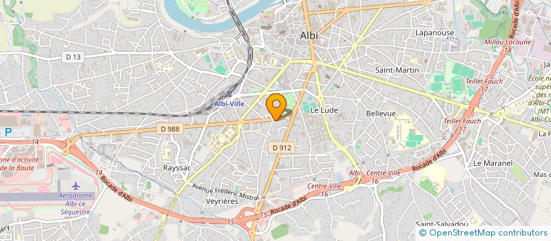 localisation de l'entreprise MADAME CAROLINE MINOT à ALBI