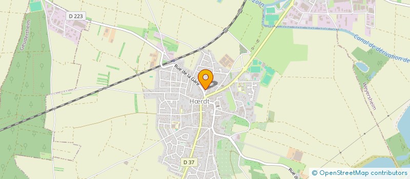 localisation de l'entreprise MADAME CAROLINE MISCHLER  HRDT