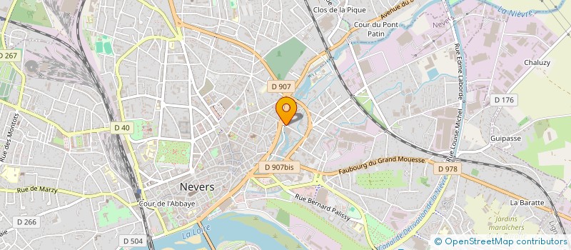 localisation de l'entreprise MADAME CAROLINE MONNEAU à NEVERS