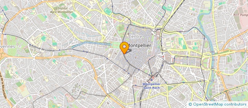 localisation de l'entreprise MADAME CAROLINE MONTEL à MONTPELLIER
