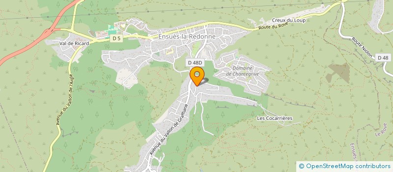 localisation de l'entreprise MADAME CAROLINE MONTEMAGGI  ENSUES-LA-REDONNE