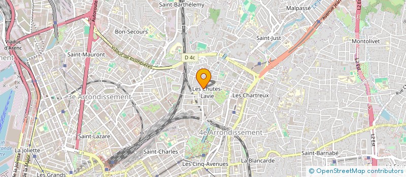 localisation de l'entreprise MADAME CAROLINE MONTIEL à MARSEILLE
