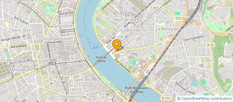 localisation de l'entreprise MADAME CAROLINE MORA  BORDEAUX