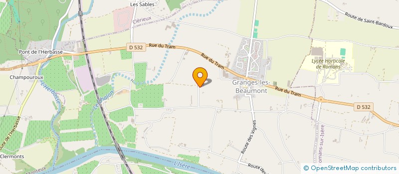 localisation de l'entreprise MADAME CAROLINE MOREL A L HUISSIER  GRANGES-LES-BEAUMONT