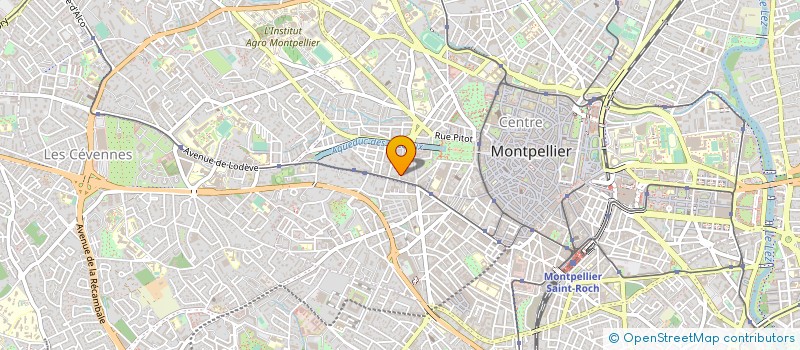 localisation de l'entreprise MADAME CAROLINE MORET à MONTPELLIER