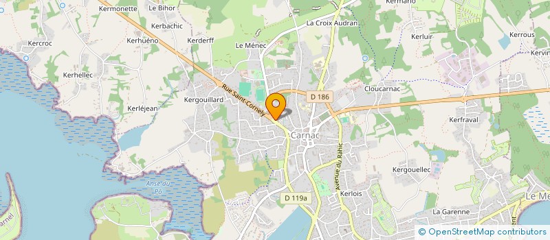 localisation de l'entreprise MADAME CAROLINE MOULIN  CARNAC