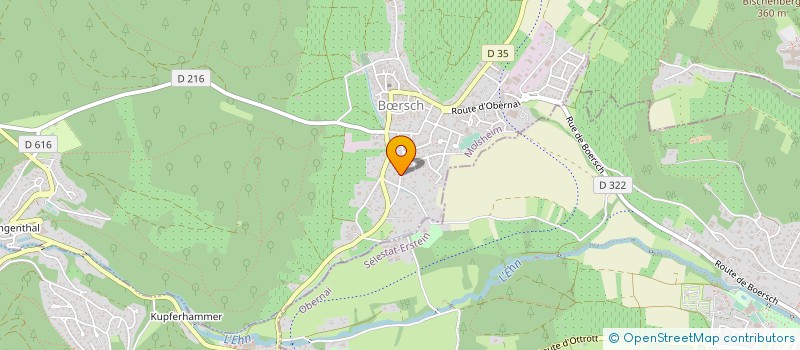 localisation de l'entreprise MADAME CAROLINE MULLER  BRSCH