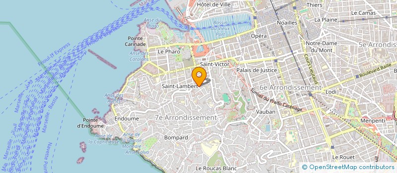 localisation de l'entreprise MADAME CAROLINE NEBBIOSO à MARSEILLE