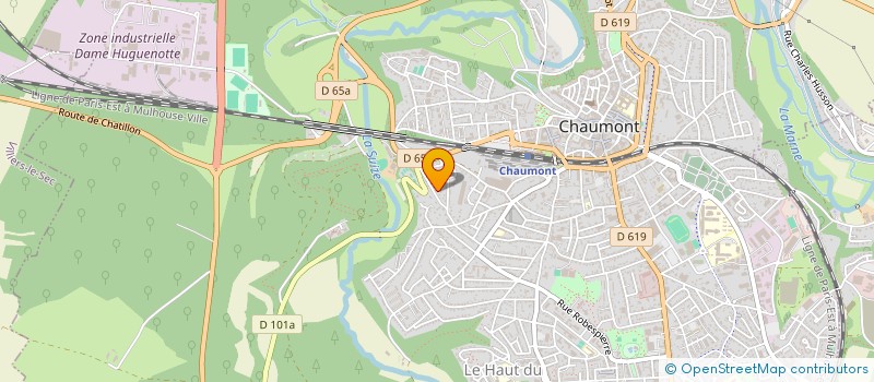 localisation de l'entreprise MADAME CAROLINE NICOT à CHAUMONT