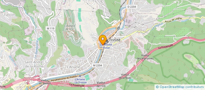 localisation de l'entreprise MADAME CAROLINE NICOVSCHI à LA TRINITE