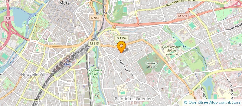 localisation de l'entreprise MADAME CAROLINE NIESSER  METZ