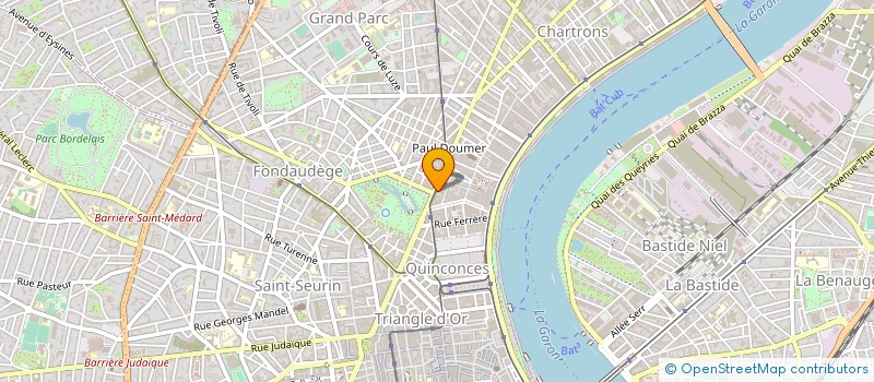 localisation de l'entreprise MADAME CAROLINE NIVARD  BORDEAUX