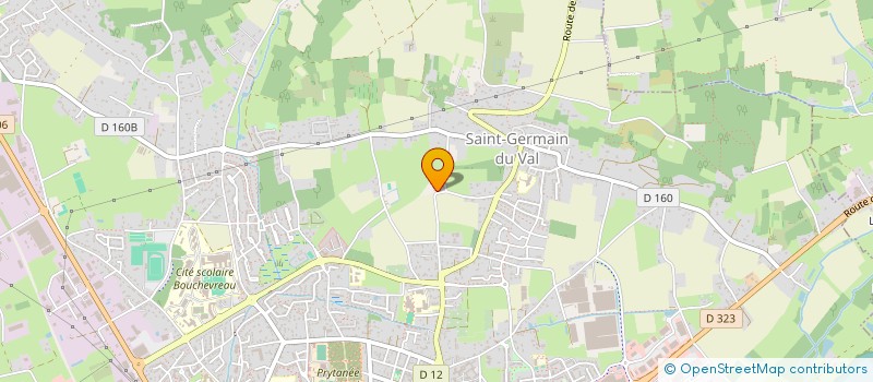 localisation de l'entreprise MADAME CAROLINE NOBILET  LA BAULE-ESCOUBLAC