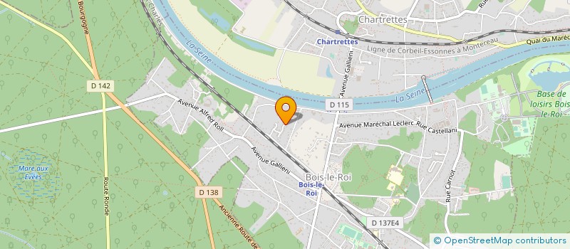 localisation de l'entreprise MADAME CAROLINE NOUGUES  BOIS-LE-ROI