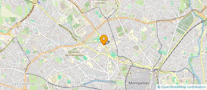 localisation de l'entreprise MADAME CAROLINE NOVARA à MONTPELLIER