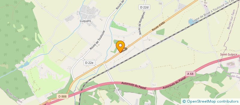 localisation de l'entreprise MADAME CAROLINE ODDONO à BUZET-SUR-TARN
