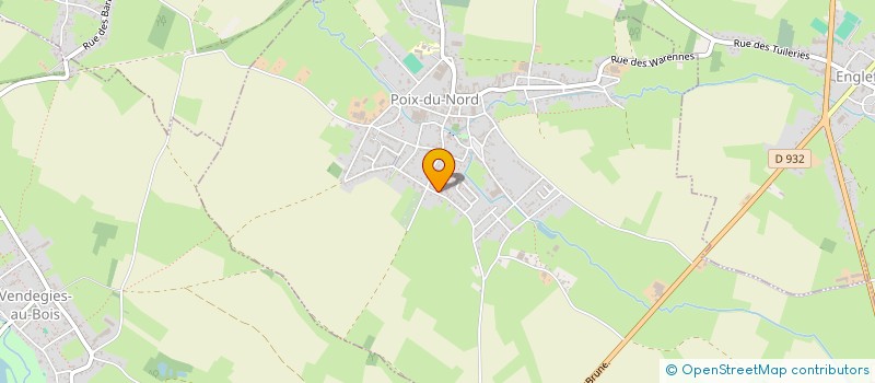 localisation de l'entreprise MADAME CAROLINE OLIVIER  POIX-DU-NORD