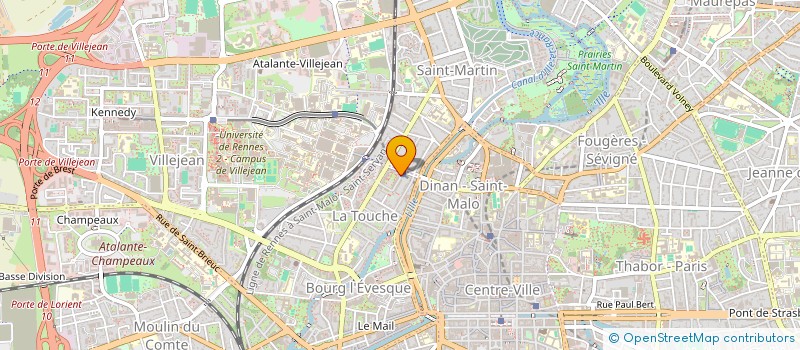 localisation de l'entreprise MADAME CAROLINE ORHANT  RENNES