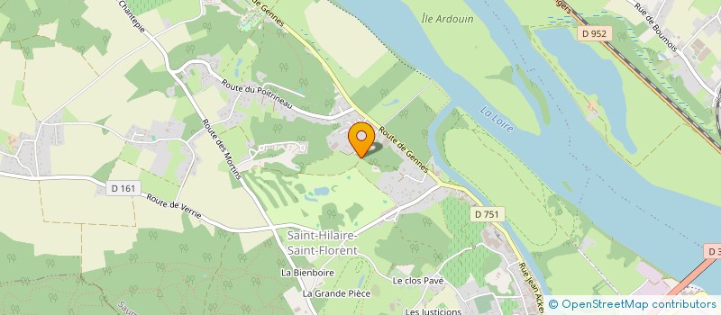 localisation de l'entreprise MADAME CAROLINE OSMONT  SAUMUR