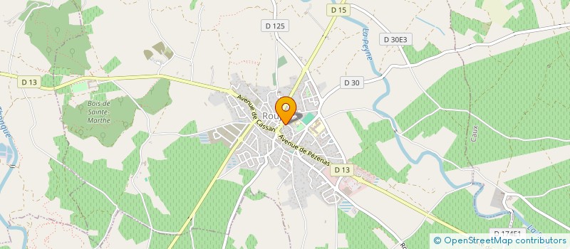 localisation de l'entreprise MADAME CAROLINE OSPELT à ROUJAN