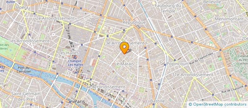 localisation de l'entreprise MADAME CAROLINE OUTURQUIN  PARIS