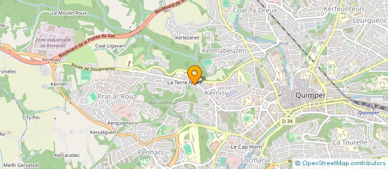 localisation de l'entreprise MADAME CAROLINE OZDEMIR à QUIMPER