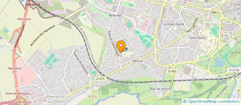 localisation de l'entreprise MADAME CAROLINE OZOUF à CAEN