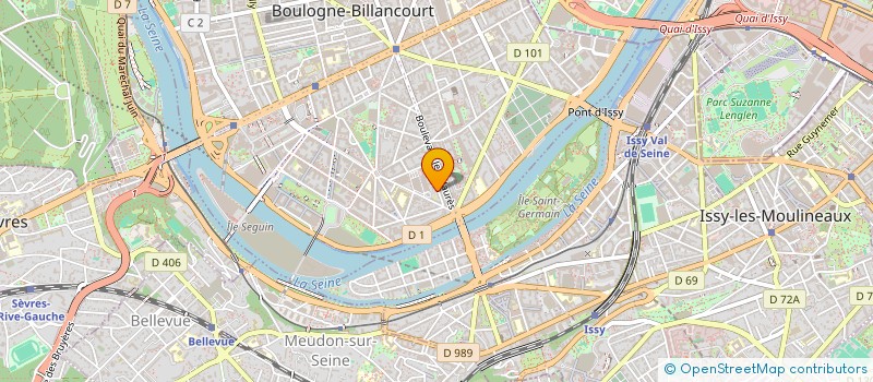 localisation de l'entreprise MADAME CAROLINE PAGANUCCI à BOULOGNE-BILLANCOURT
