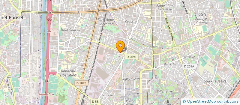 localisation de l'entreprise MADAME CAROLINE PANISSET  GRENOBLE