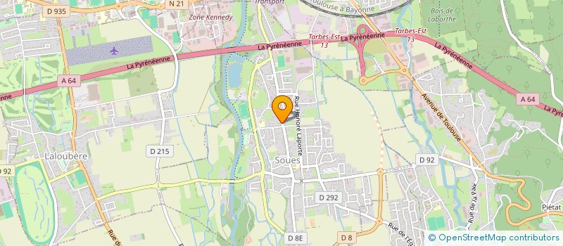 localisation de l'entreprise MADAME CAROLINE PARDON  COUSSAN