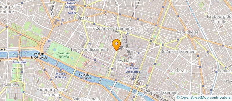 localisation de l'entreprise MADAME CAROLINE PARROD  PARIS