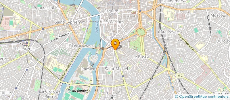 localisation de l'entreprise MADAME CAROLINE PAUMIER à TOULOUSE