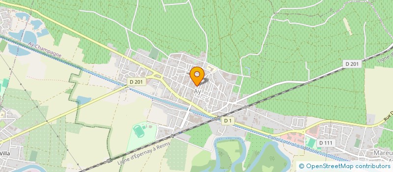 localisation de l'entreprise MADAME CAROLINE PERCY  AVENAY-VAL-D'OR