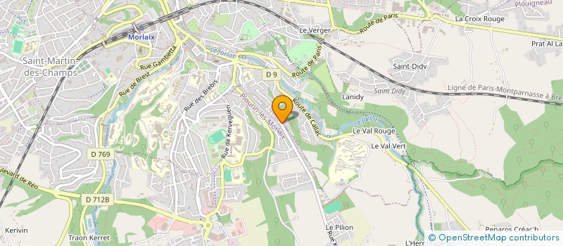 localisation de l'entreprise MADAME CAROLINE PERON  CHAMPDRAY