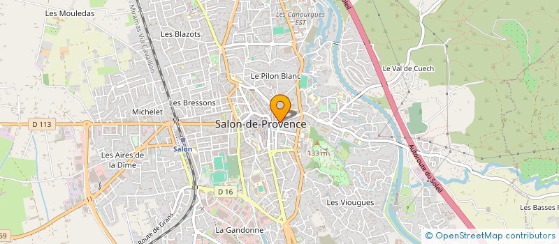 localisation de l'entreprise MADAME CAROLINE PERONO à SALON-DE-PROVENCE