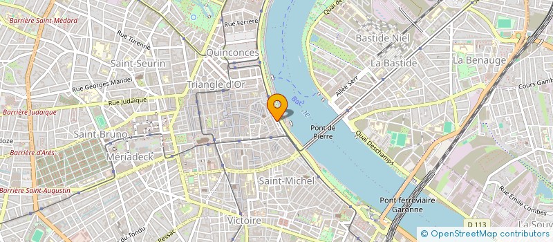 localisation de l'entreprise MADAME CAROLINE PEROTTO à BORDEAUX