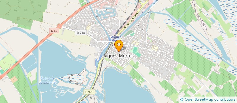 localisation de l'entreprise MADAME CAROLINE PERRETTE  AIGUES-MORTES