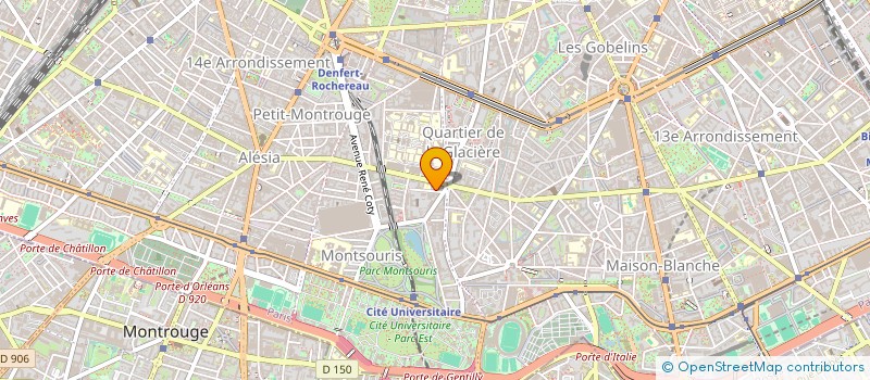 localisation de l'entreprise MADAME CAROLINE PERRIER  PARIS