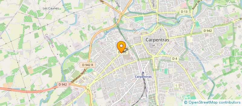 localisation de l'entreprise MADAME CAROLINE PERRIN à CARPENTRAS