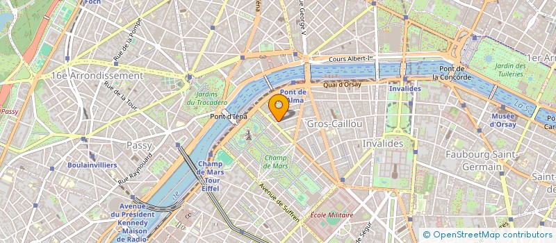 localisation de l'entreprise MADAME CAROLINE PETIT à PARIS