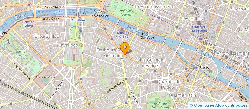 localisation de l'entreprise MADAME CAROLINE PETITOT  PARIS