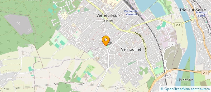 localisation de l'entreprise MADAME CAROLINE PETROGALLI à VERNOUILLET