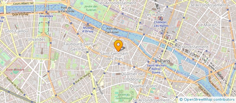 localisation de l'entreprise MADAME CAROLINE PEYRON  PARIS