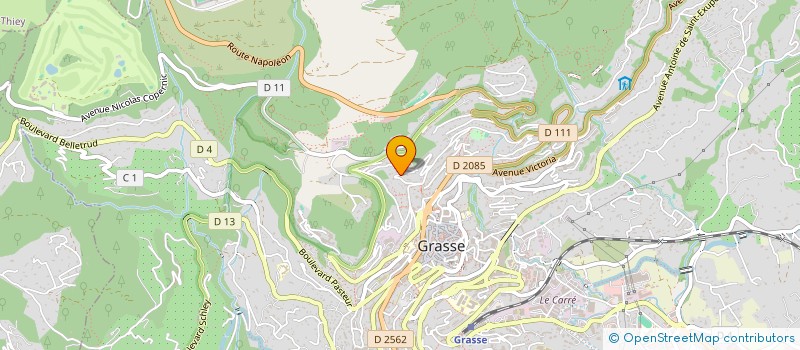 localisation de l'entreprise MADAME CAROLINE PHILLIPS  GRASSE