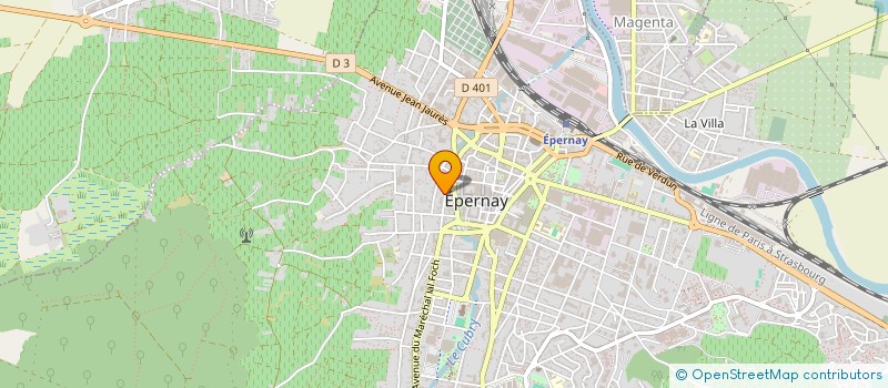 localisation de l'entreprise MADAME CAROLINE PICAULT  EPERNAY