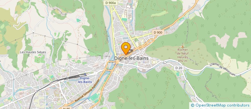 localisation de l'entreprise MADAME CAROLINE PIERRISNARD à DIGNE-LES-BAINS