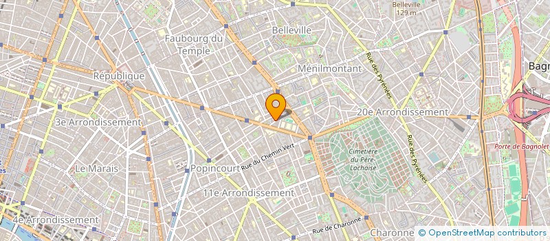 localisation de l'entreprise MADAME CAROLINE PILLET  PARIS