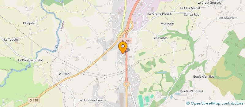 localisation de l'entreprise MADAME CAROLINE PINCHON à PLAINTEL