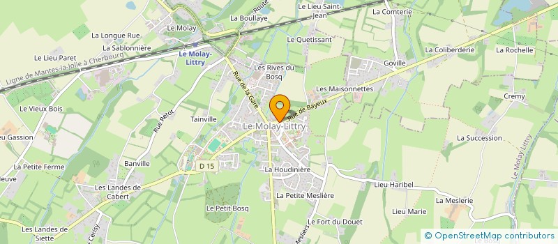 localisation de l'entreprise MADAME CAROLINE PINCON  SAINT-LO